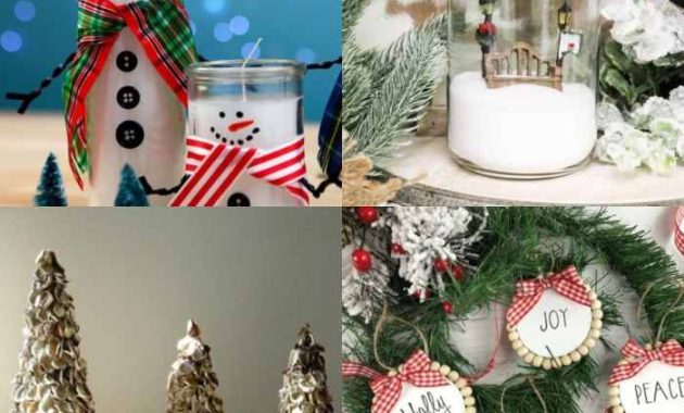 Dollar Tree Christmas Decoration Festive Fun on a Budget