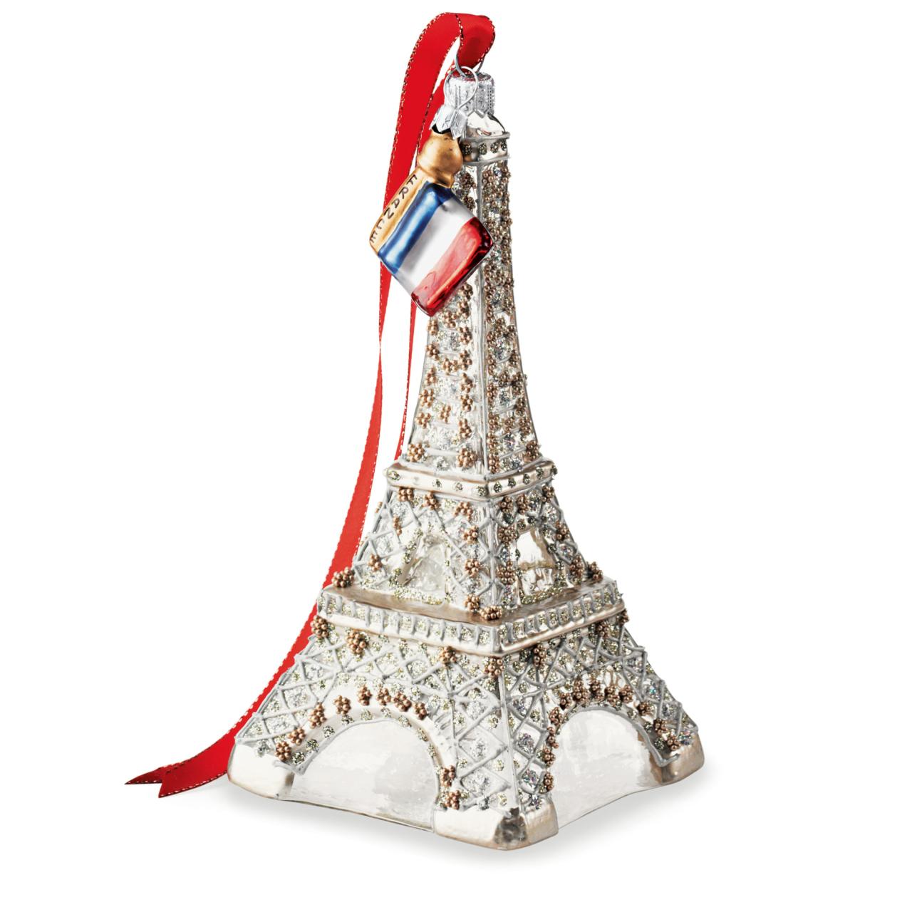 Christmas decoration eiffel tower