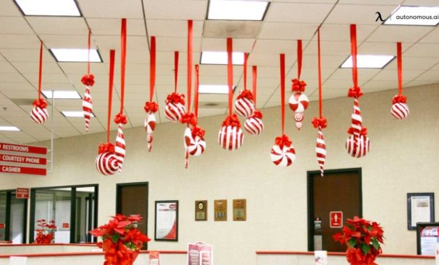 Christmas Wall Decoration Ideas for Office