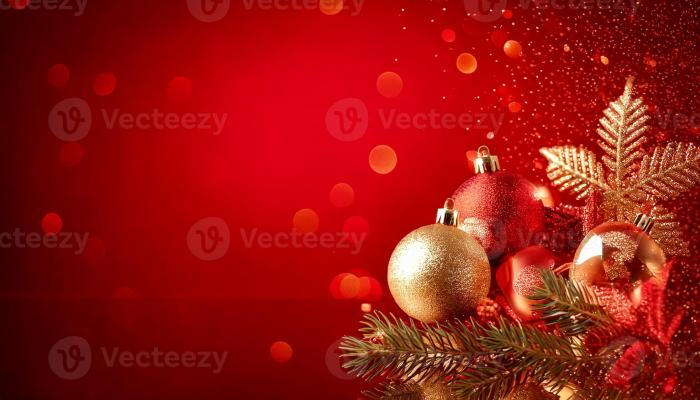 Christmas tree trees themes decorations xmas red gold topinspired article lights