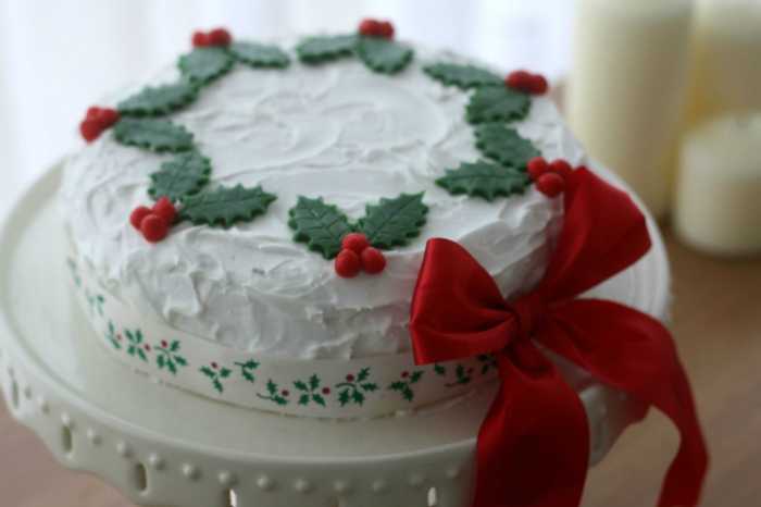 Christmas cake decoration ideas