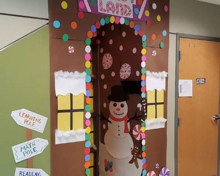 Classroom door decoration ideas for christmas