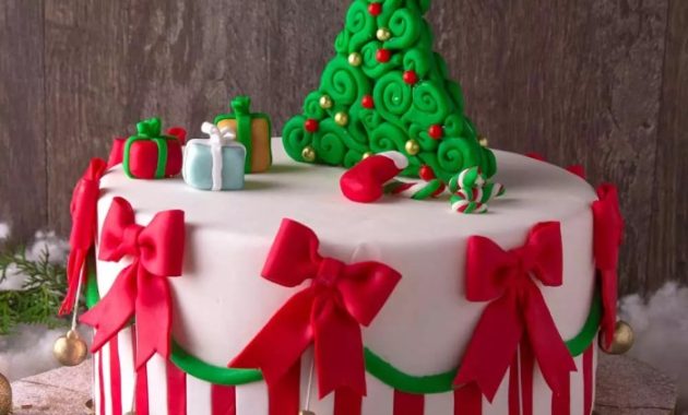 Christmas Cake Decoration Ideas